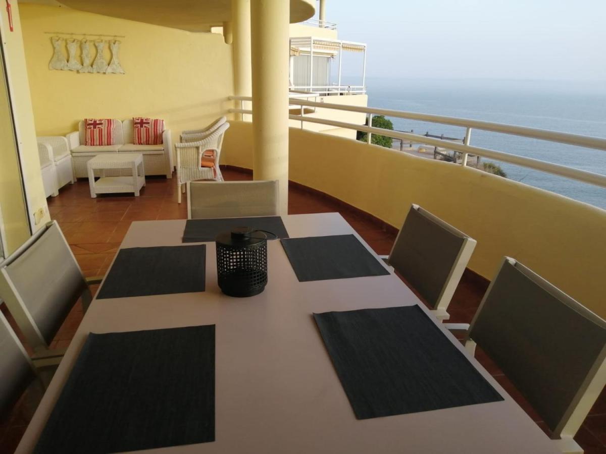 Holidays2Benalmadena Torrequebrada Sea View Front Beach With Pool Parking & Terraces Exteriér fotografie